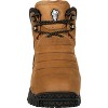 Men's Michelin Sledge Steel Toe Metatarsal Work Boots, XPX761, Brown - 3 of 4