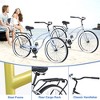 RISOKEYS Women's Beach Bike - 26"Inch Steel Frame Single Speed Bicycles,Wide Wheels for Stability,Rear Coaster Brakes - 2 of 4