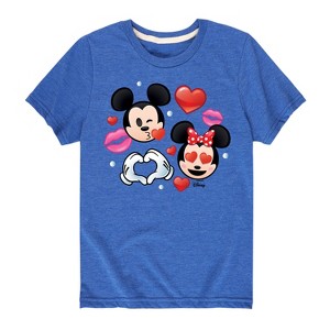 Boys' - Disney - Mickey Minnie Love Short Sleeve Graphic T-Shirt - 1 of 4