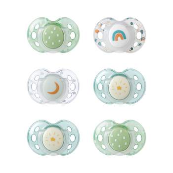 Tommee Tippee Closer To Nature Moda Pacifiers - Pink 4pk 0-6m : Target