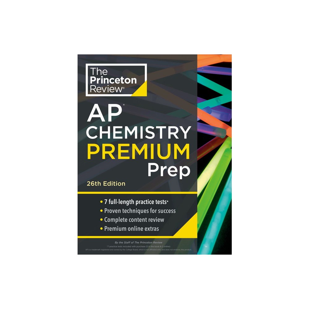 Princeton Review AP Chemistry Premium Prep, 26th Edition - (College Test Preparation) by The Princeton Review (Paperback)