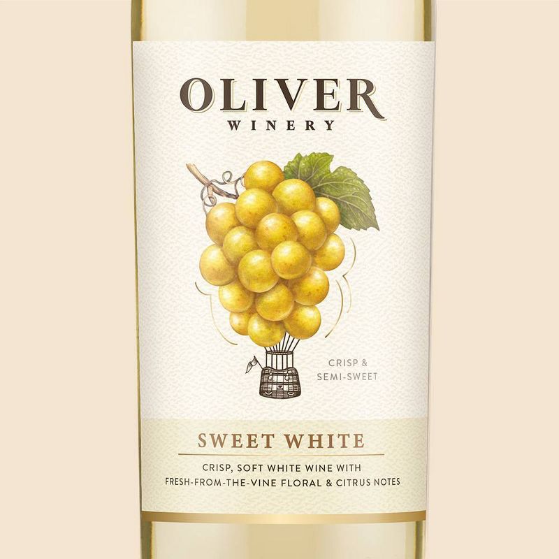 Oliver Sweet White - 750ml Bottle, 4 of 7