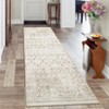 Boho Moroccan Area Rug  Machine Washable Non Slip Bedroom Rug Non Shedding Throw Soft Indoor Carpet - 2 of 4