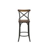 Taran Designs,Beckett Bar Height Solid Wood Chairs (Set of 2) - 3 of 4