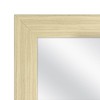 14.8 X 50.7 Over The Door Mirror Brown - Room Essentials™ : Target