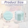Unique Bargains Vintage Velvet Octagonal 2 Slots Jewelry Storage Boxes 2 Pcs - 2 of 4