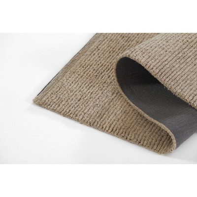 Natural Wool Hand-Tufted Runner Rug with Cotton Backing
