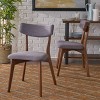 5pc Megann Mid Century Wood Dining Set - Christopher Knight Home - 3 of 4