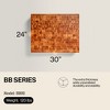 John Boos BB Series Large Reversible Wood Chopping Board, 30" x 24" x 6", Maple - 2 of 4