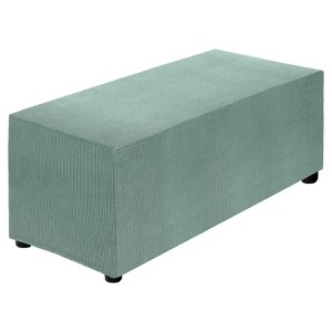 Unique Bargains Polyester Rectangular Stretchy Elastic Stool Cover - 1 of 4
