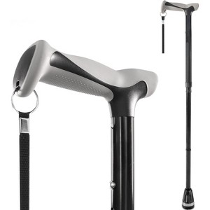 Attop Walking Cane, Folding, Adjustable, Lightweight, Walking Canes for Men & Women, Soft Ergonomic Handle, Walking Sticks for Seniors & Adults - 1 of 4