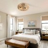 BestParts 22" Boho Caged Ceiling Fan - Remote Control, Energy-Saving Reversible Motor, ETL Certified - 3 of 4