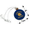 Albany State University Rams Logo Mini Small Tiny Wood Christmas Tree Holiday Ornament - 4 of 4