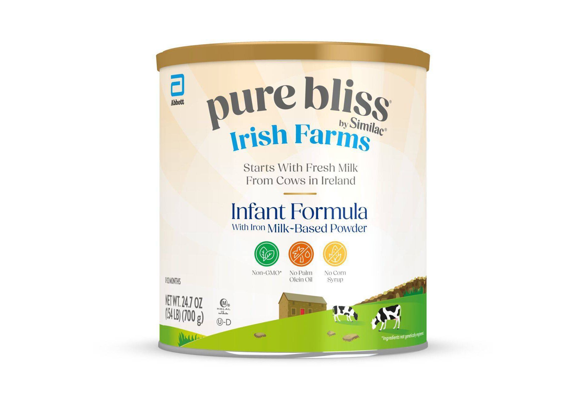 Similac Pure Bliss Irish Farms Powder Infant Formula - 24.7oz