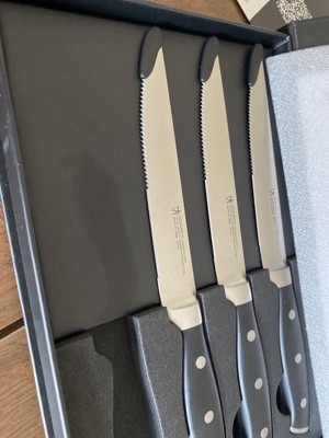 Henckels 8-pc Stainless Steel Serrated Steak Knife Set : Target