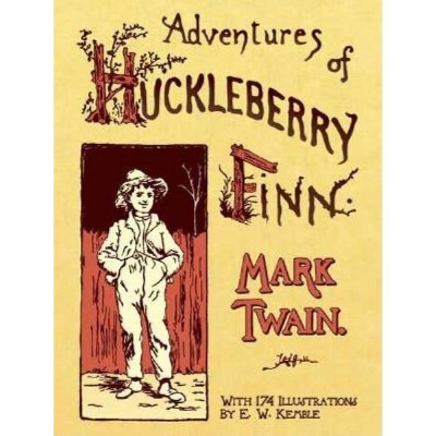  Adventures of Huckleberry Finn - by  Mark Twain (Hardcover) 