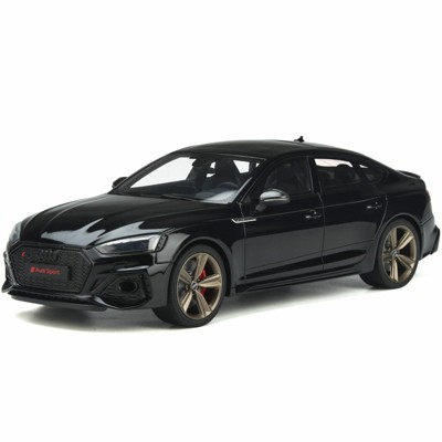 Audi RS 5 (B9) Sportback Mythos Black Limited Edition to 999 pieces Worldwide 1/18 Model Car by GT Spirit