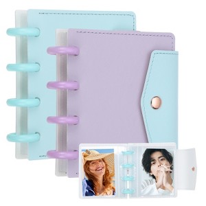 Unique Bargains PP Detachable Kpop Photocard Holder Book 1 Set/2 Pcs - 1 of 4
