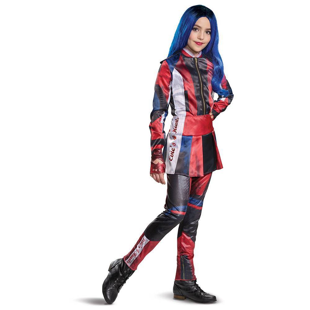 Disguise Evie Deluxe Girl s Halloween Fancy-Dress Costume for Child  S