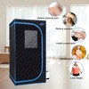 LOVMOR Portable Gothic Roof Plus Type Full Size Steam Sauna tent with Foldable Chair, Remote Control, Spa, Therapy & Relaxation at home - 4 of 4