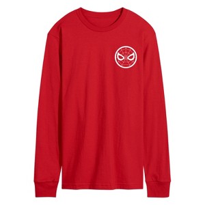 Men's - Marvel - Spiderman Deck The Walls Long Sleeve Graphic T-Shirt - 1 of 3