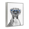 Stupell Industries Hipster Boxer Dog Framed Giclee Art - 2 of 4