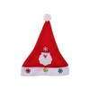Unique Bargains Christmas Hat Polyester Red 10.24"x13.78" 1 Pc - 4 of 4