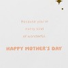 Carlton Cards Mother's Day Card Heart with Flowers - 3 of 4