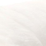 ivory faux shearling fabric/soft gold frame
