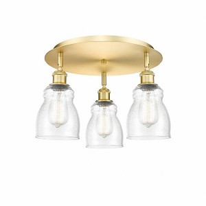 Ellery - 3 Light Flush Mount In Nautical Style-9.5 Inches Tall and 16.5 Inches Wide - 1 of 1