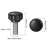 Unique Bargains Plastic Threaded Bolt Knurled Clamping Knob Thumb Screws 6 Pcs - 2 of 4