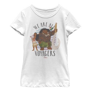 Girl's Moana Character Shot T-Shirt - 1 of 4