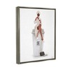 Stupell Industries Upscale Brand Woman Glam Brunch Coffee Black Floater Framed Canvas Wall Art - 3 of 4