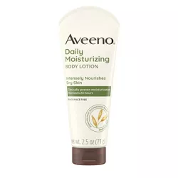 Unscented Aveeno Daily Moisturizing Lotion To Relieve Dry Skin - 2.5 fl oz