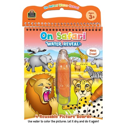 Teacher Created Resources On Safari Water Reveal, Case of 6