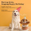 Fuzzwoof Birthday Cake Dog Toy , Dancing with Echo Function Feature, Singing Birthday Songs, Interactive Puppy Toy, Birthday Gift for Dogs - 3 of 4