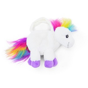 Poppy The Unicorn Plush Purse - 1 of 3