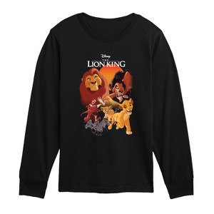 Boys' - Disney - Lion King Poster Long Sleeve Graphic T-Shirt - 1 of 3