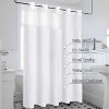 LunaLulinlk Hookless Shower Curtain with Snap in Liner - 2 of 4