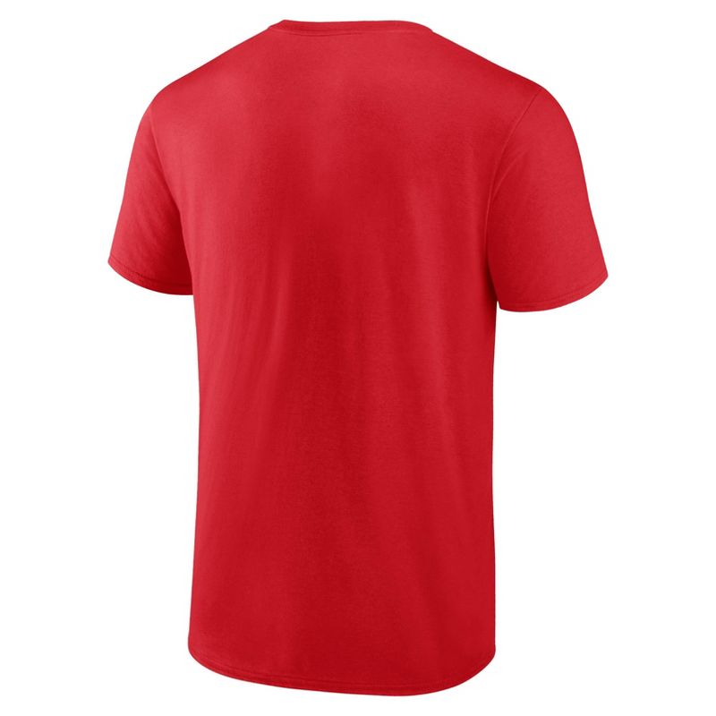 NCAA Wisconsin Badgers Men&#39;s Core Cotton T-Shirt, 3 of 4