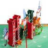 Paper Love 3D Ho Ho Ho Pop Up Christmas Card, For Christmas - 5" x 7" Cover, Includes Envelope and Note Tag - 4 of 4