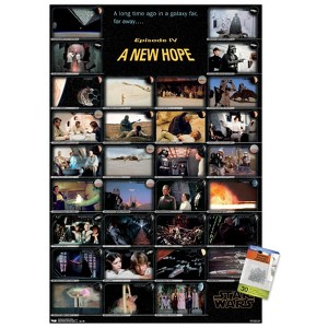 Trends International Star Wars: A New Hope - Frames Unframed Wall Poster Prints - 1 of 4