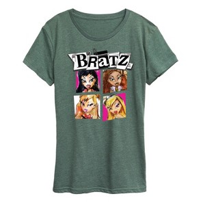 Women's - Bratz - Original Dolls Cartoon Drawing Short Sleeve Graphic T-Shirt - 1 of 4