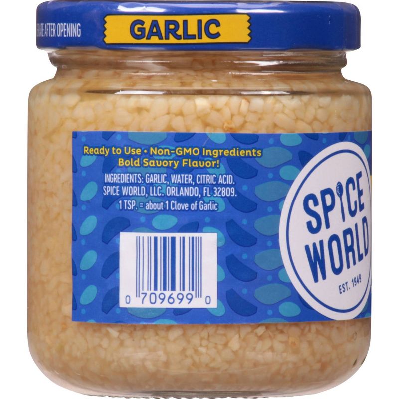 Spice World Minced Garlic - 8oz, 2 of 9