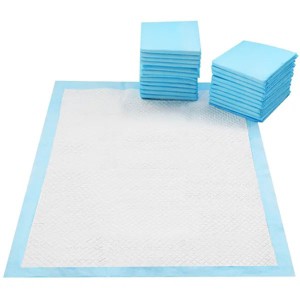 Racxily 50Pcs/Set Dog Training Pads Puppy Pee Pads Cat Wee Mats Potty-Train 24x18In M - 1 of 4
