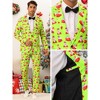 TATT 21 Men's Halloween Graphic Printed Party Costume Blazers - 4 of 4
