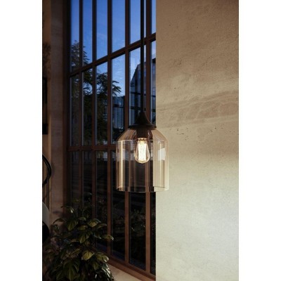 AFX William 1 - Light Pendant in  Black