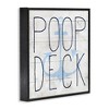 Stupell Industries Poop Deck Funny Beach House, 17" x 17" - 3 of 4