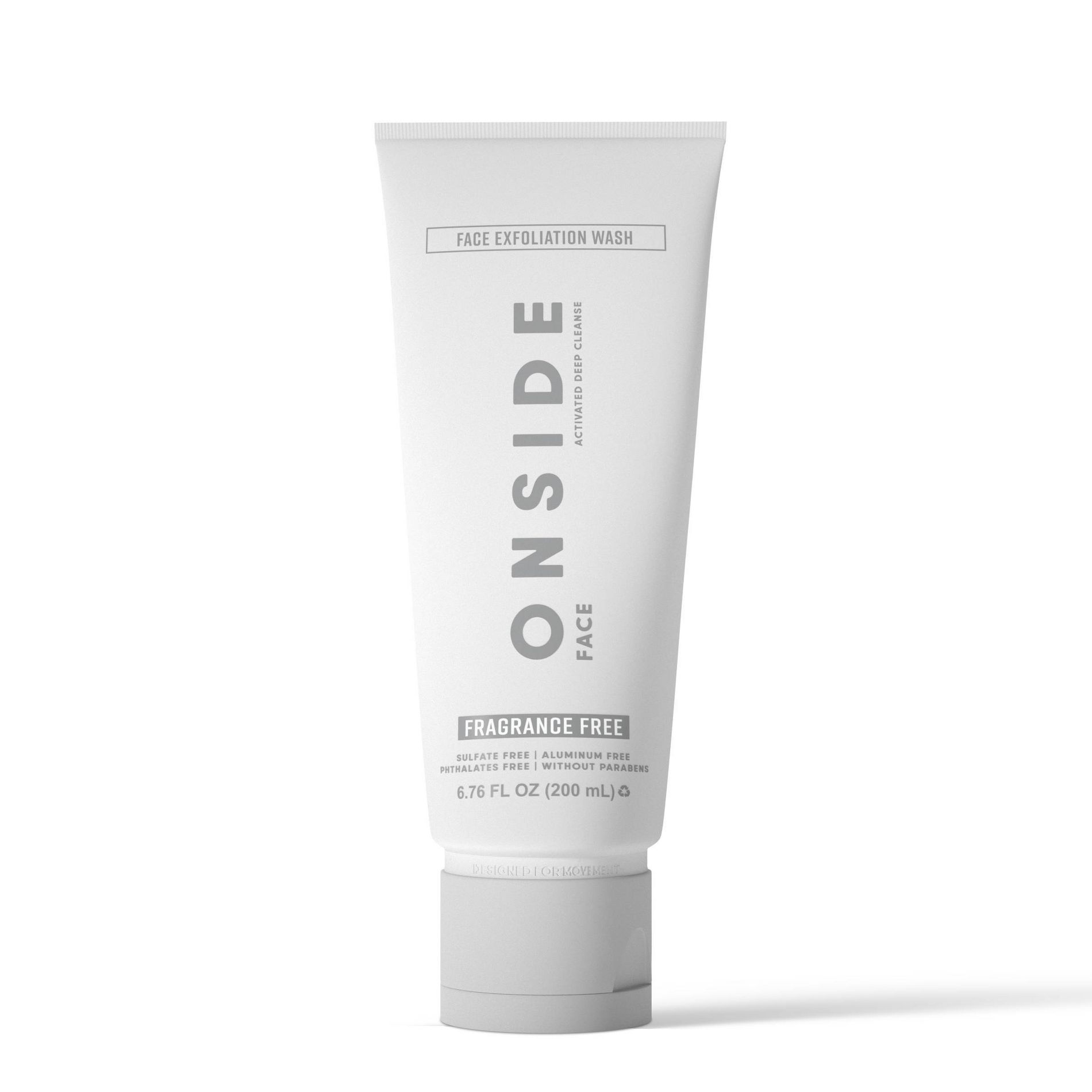 Onside Face Exfoliating Wash - Fragrance Free - 6.76 fl oz