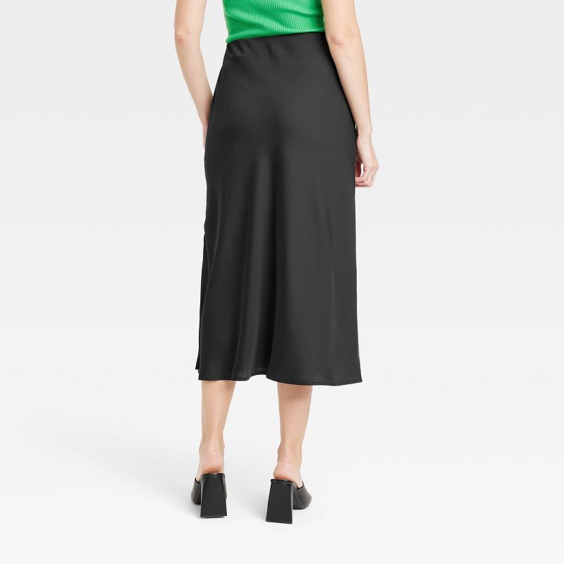 Women's Midi A-Line Slip Skirt - A New Day™, 3 of 11